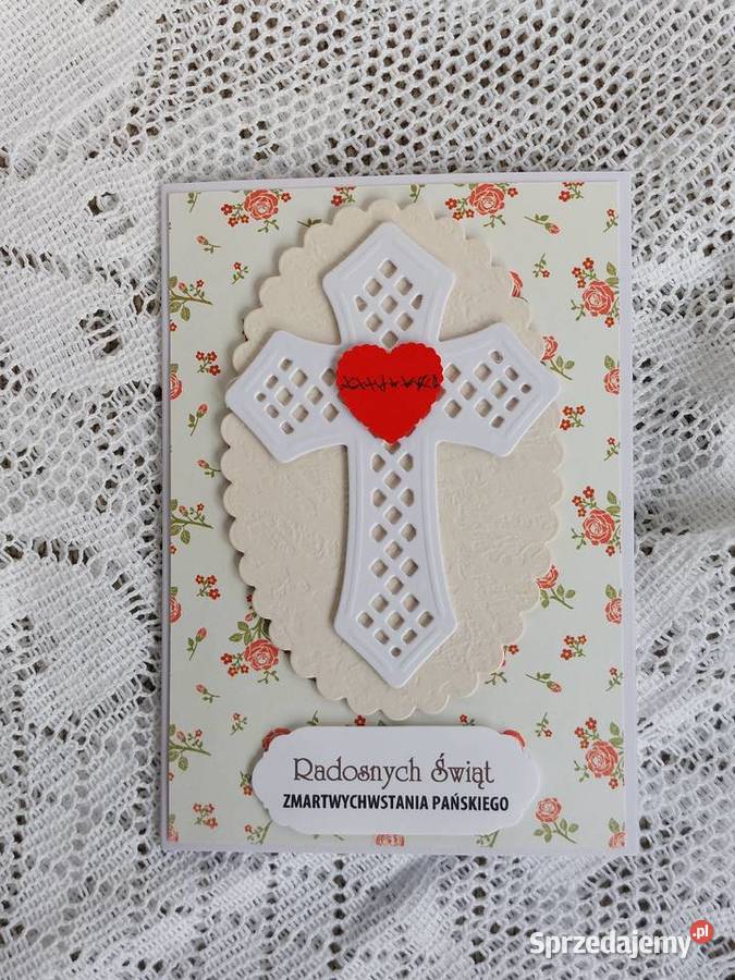 Wielkanoc Kartki ręcznie robione RELIGIJNE A6 Pozostałe Zbójno