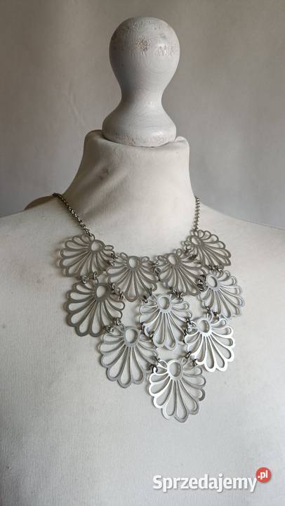 Metalowy niespotykany naszyjnik Białystok