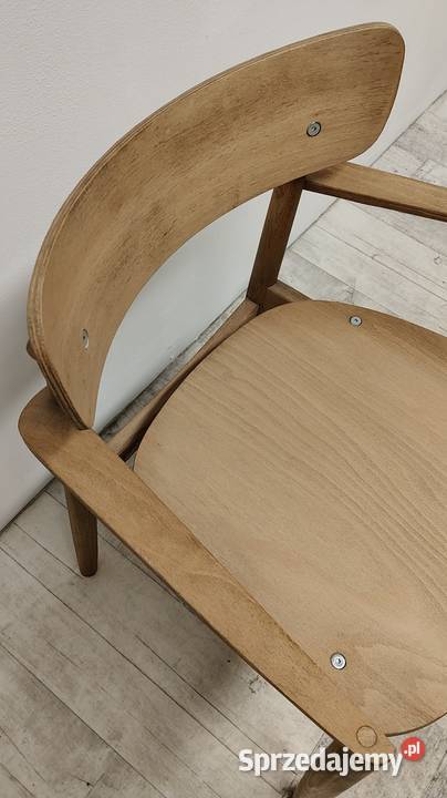 krzesło model duński do biurka toaletki vintage