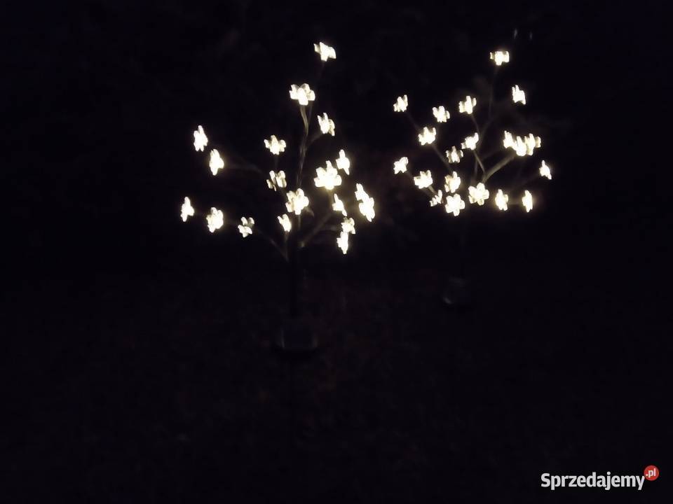 Hit NOWE Lampki solarne LED Drzewko kwiatków Blachownia sprzedam