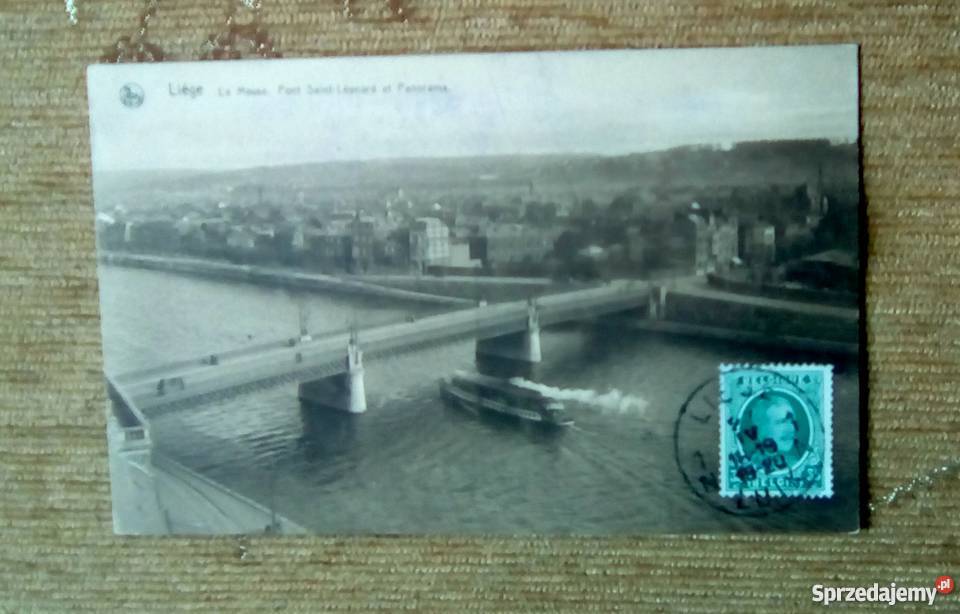 MOST SAINT LEONARD RZEKĄ MOZĄ W LIEGE