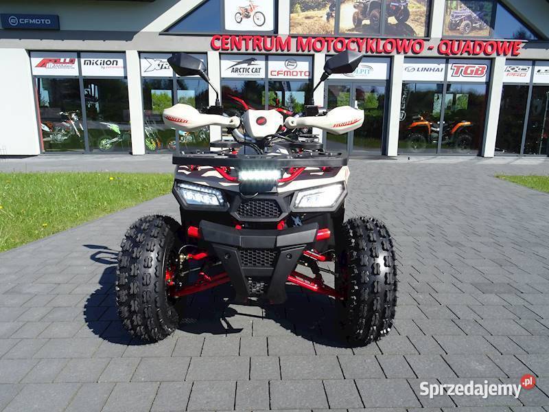 QUAD ASIX HUNTER 125 8 11 PIASKOWOCZERWONY QUAD czterosuwowy