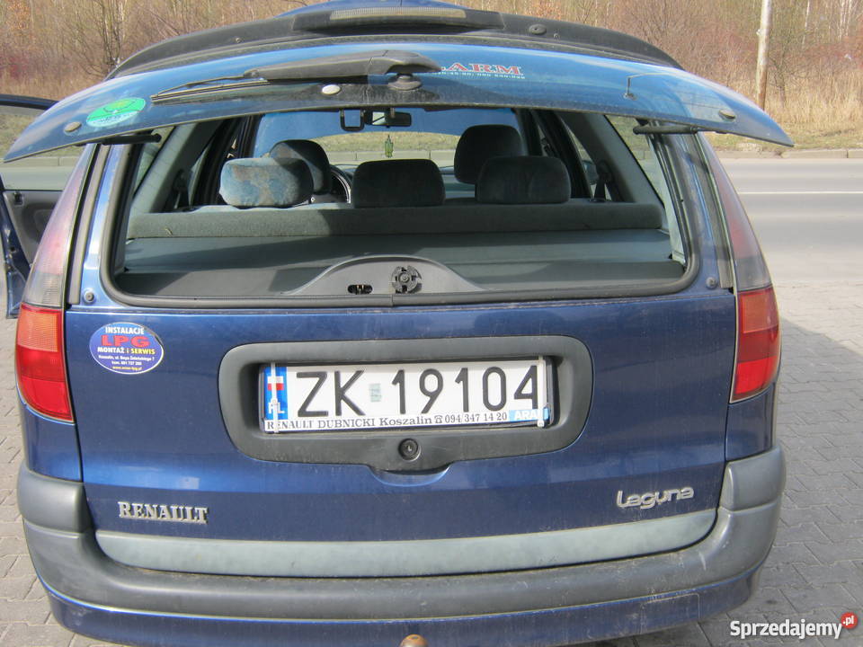 RENAULT LAGUNA KOMBI 20 KAT 1997 zachodniopomorskie Koszalin