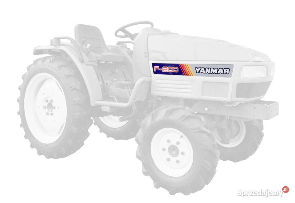Naklejki Yanmar F200 podkarpackie Tajęcina