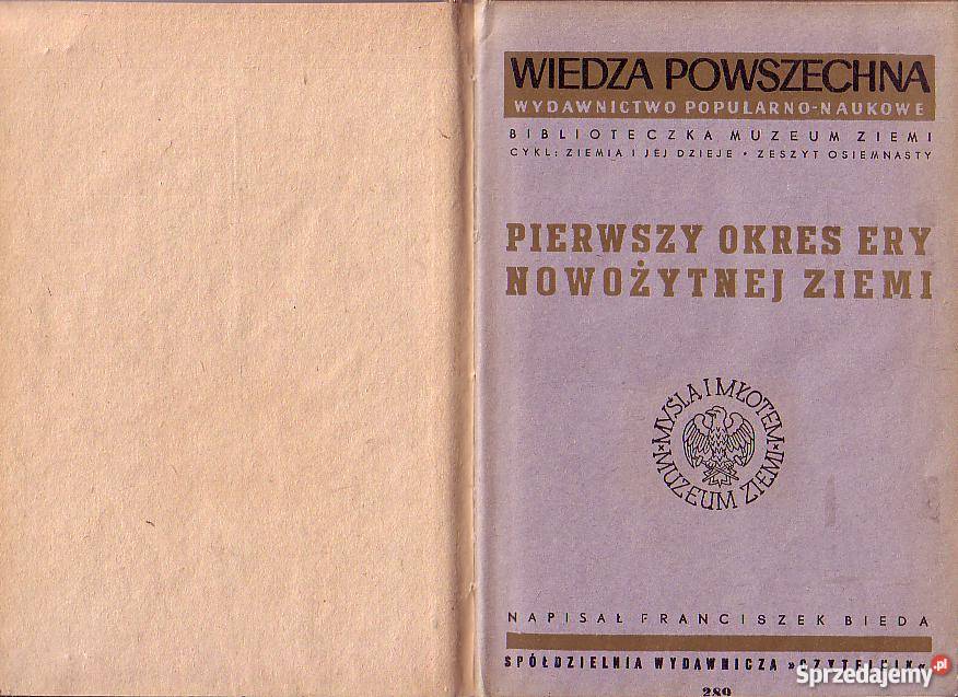9080 PIERWSZY OKRES ERY NOWOŻYTNIEJ ZIEMI Książki naukowe i popularnonaukowe Czyrna sprzedam