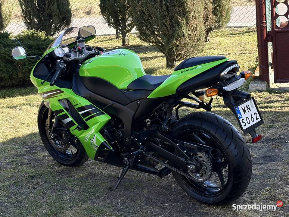Kawasaki Ninja ZX6R 600 przebieg 14 salon Polska Rok produkcji 2009 Nowe Ostrowy sprzedam