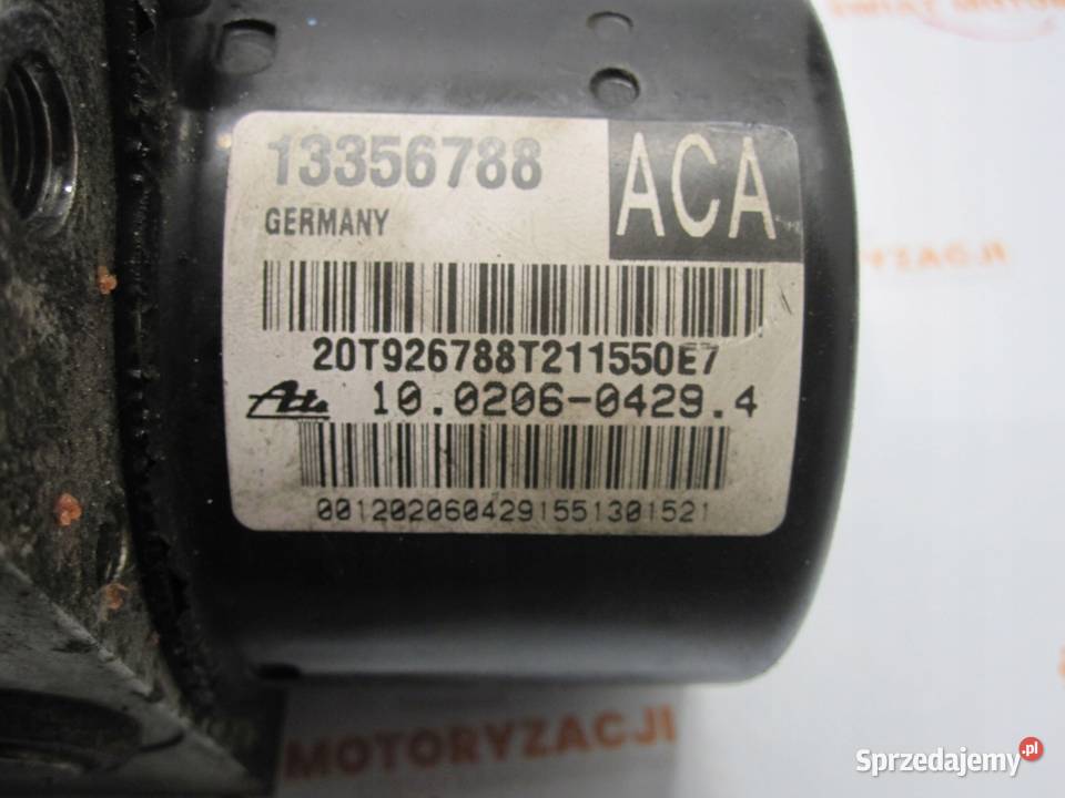 ASTRA J pompa ABS 13356788