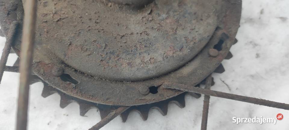 Sokół 125 SHL 04 05 dkw Koło tył śląskie Kuźnia Raciborska