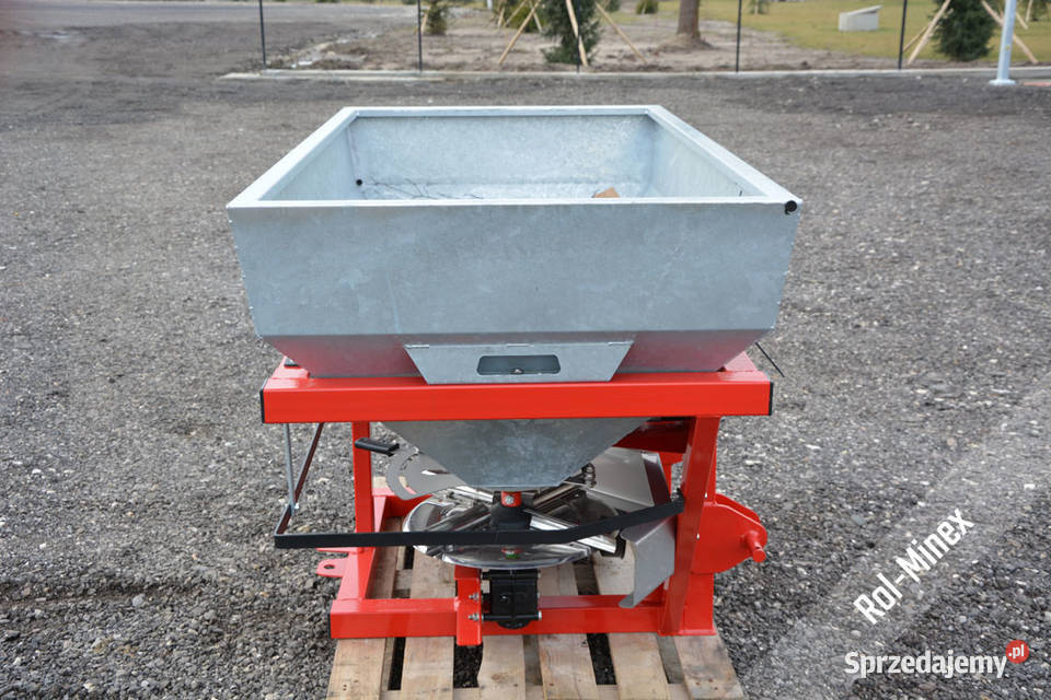 Rozsiewacz do nawozów 2 talerzowy Grassrol nieuszkodzony Rozsiewacze nawozów Kutno