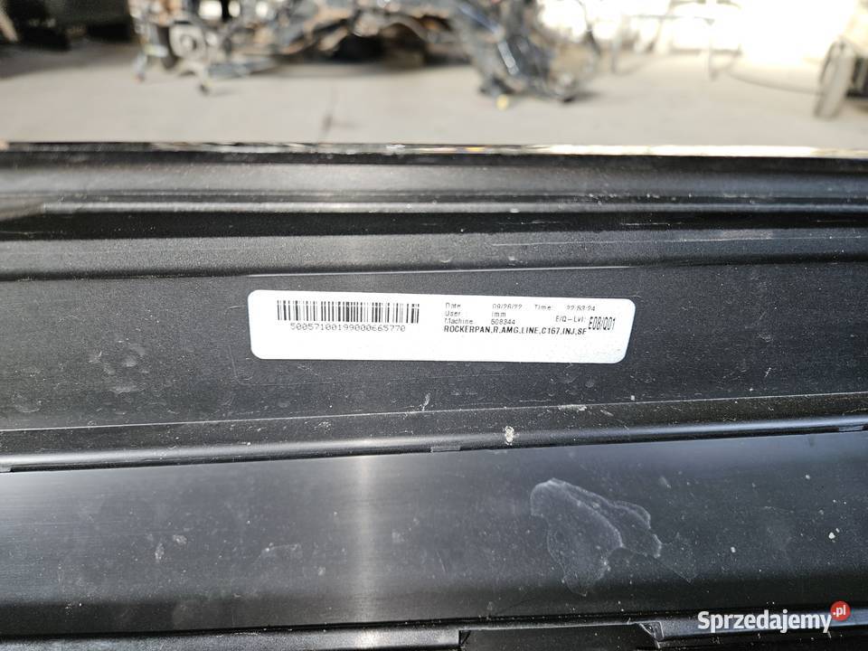 Listwy progowe progi nakladki GLE Coupe W167 AMG Motoryzacja Gdańsk