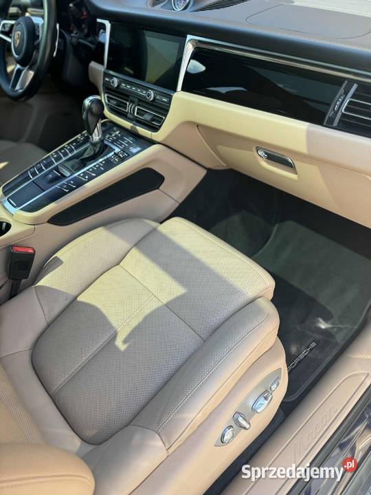 Porsche Macan 20 2020 elektrycznie ustawiane fotele małopolskie Kraków
