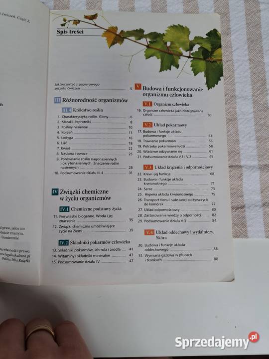 Zeszyt ćwiczeń Bliżej biologii gimnazjum cz 2 pomorskie Trąbki Wielkie