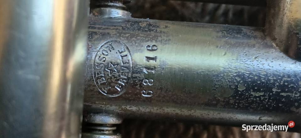 Stara mosiężna trąbka Muzyka małopolskie Kraków