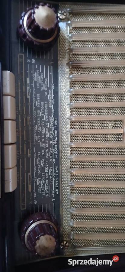 Stare radio lampowe Kraków