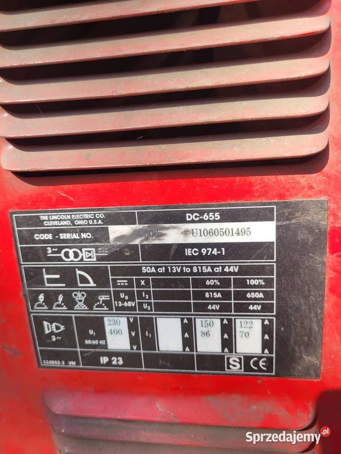 Lincoln Electric DC655 Orle