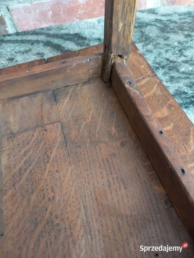 Kwietnik stary drewniany 632 Gawroniec