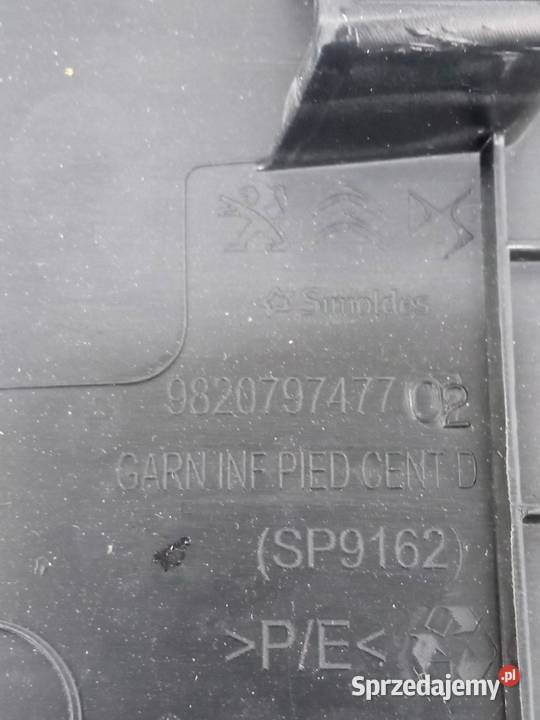 OSŁONA SŁUPKA B LEWA PRAWA KOMPLET GT LINE świętokrzyskie