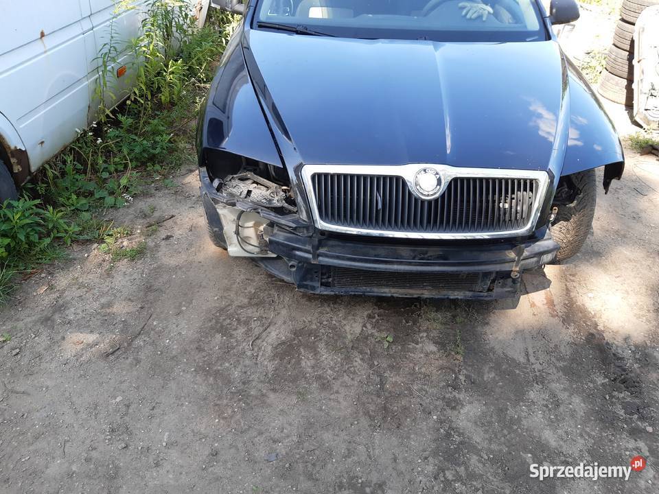Octavia II Maska pokrywa silnika czarny metalik Motoryzacja Mińsk Mazowiecki