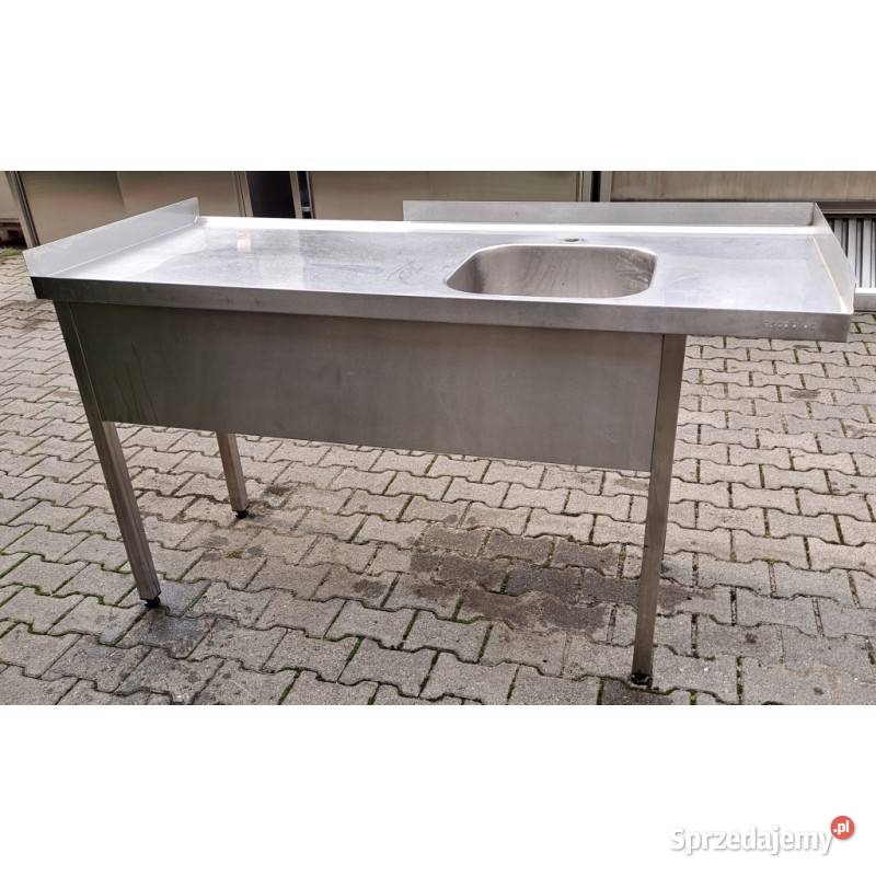 ZLEW 1 KOMOROWY Z BLATEM 1596585 MN Gastronomia Ostrów Wielkopolski