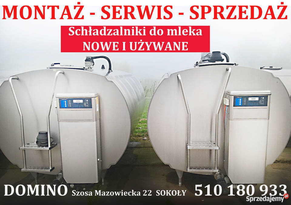 Schładzalnik zbiornik na mleko Alfa Laval 3000l podlaskie Sokoły