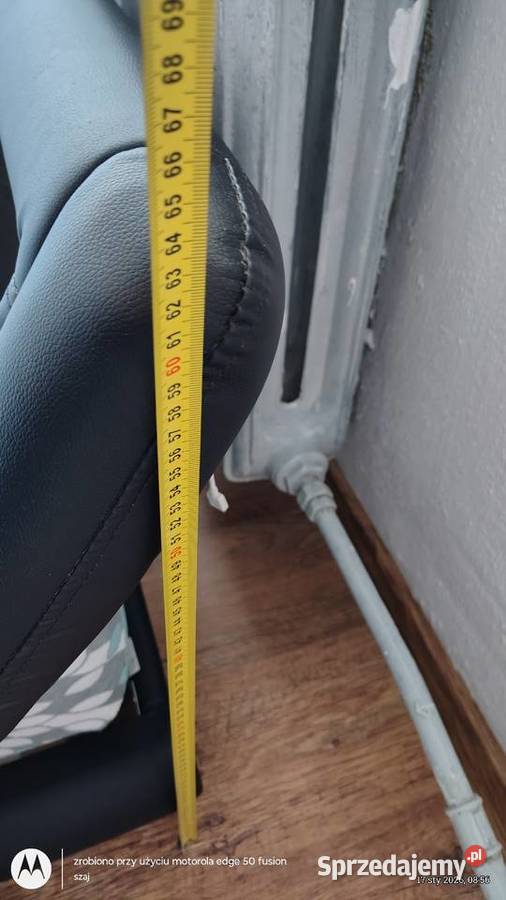 Łóżko z Eco skóry z oświetleniem Sosnowiec