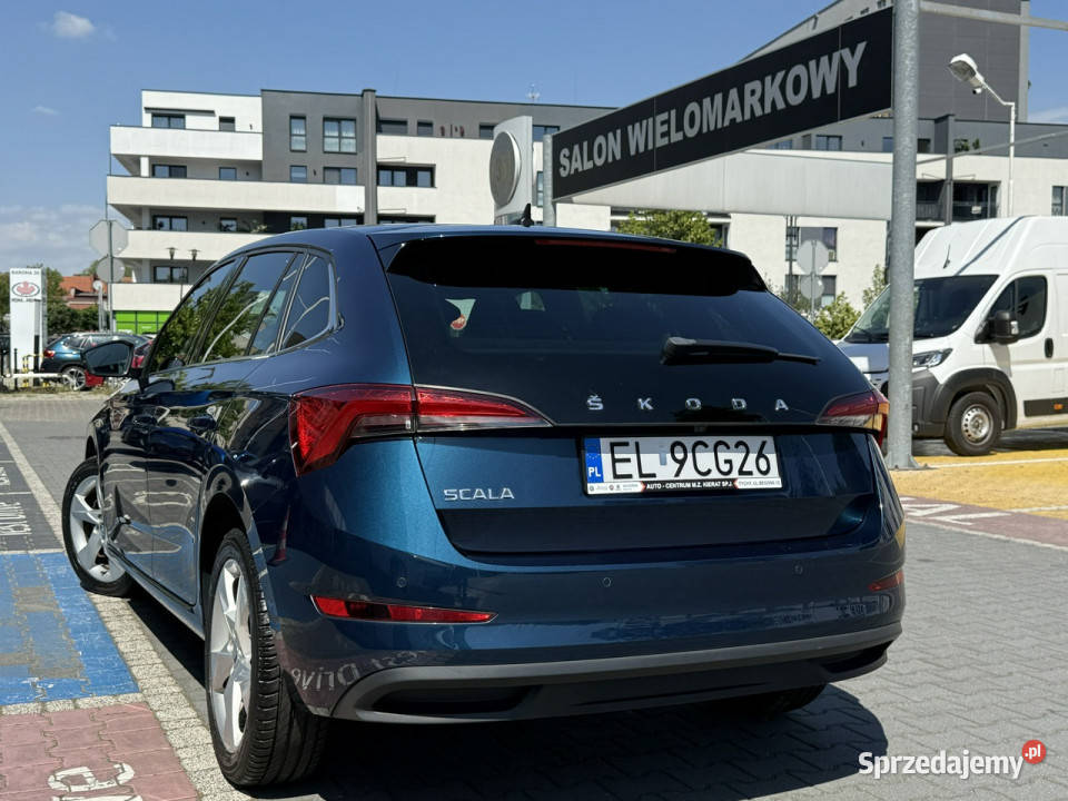 koda Scala 10 TSI 110 style dsg kamera full led światła do jazdy dziennej Tychy