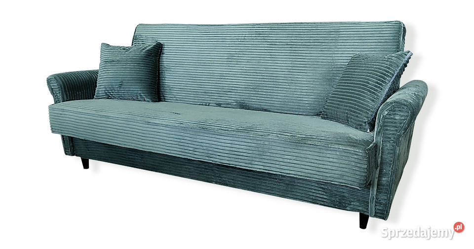 Kanapa Loft sztruks Wersalka Sofa rozkładana Kołobrzeg sprzedam