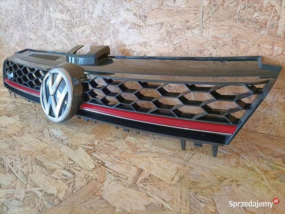 VW GOLF VII GRILL ATRAPA CHŁODNICY ZDERZAK PRZÓD Pleszew