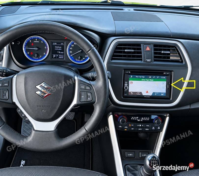 Mapa Suzuki Fuji Gamrin Vitara Swift SX4 Europa Aleksandrów Łódzki