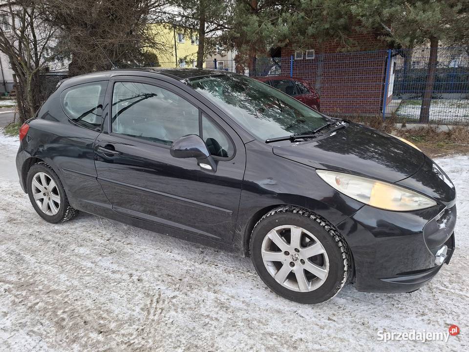 PEUGEOT 207 16hdi Panorama tempomat klima skóra dolnośląskie Wrocław