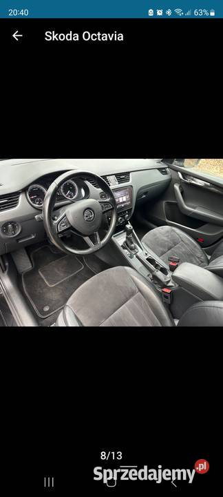 Skoda Octavia III FL 2017r 20 TDI DSG 250000km łódzkie Łódź