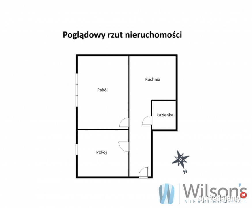 sprzedaży mieszkania 4496m2 2 pokojowe Warszawa