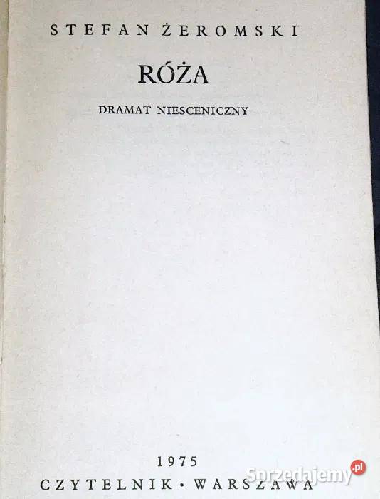 Róża Dramat niesceniczny Stefan Żeromski Chełm