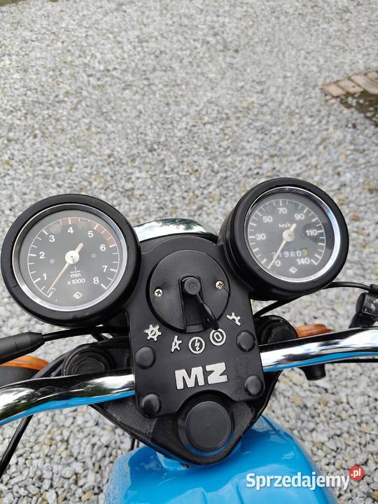 Motocykl MZ ETZ 250 1986r z dokumentami Kalisz