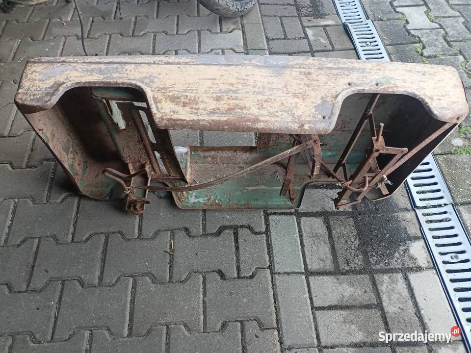 stara zabawka azak Moskwicz samochód na pedały Olesno