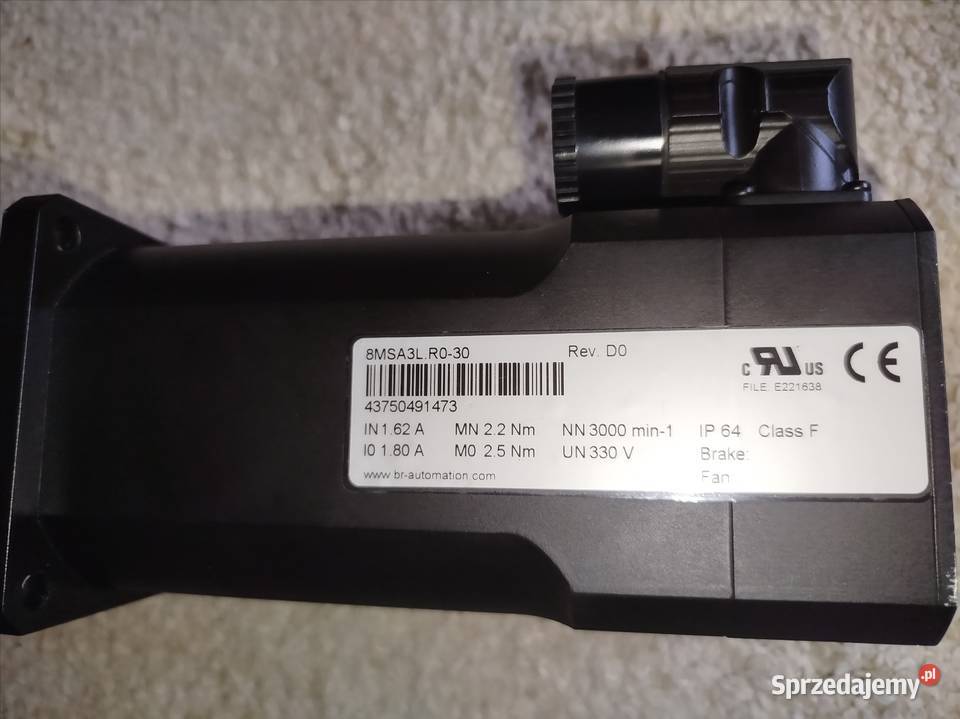 SERVOMOTOR SILNIK SERWO 8MSA3L R030 kujawsko-pomorskie Rypin