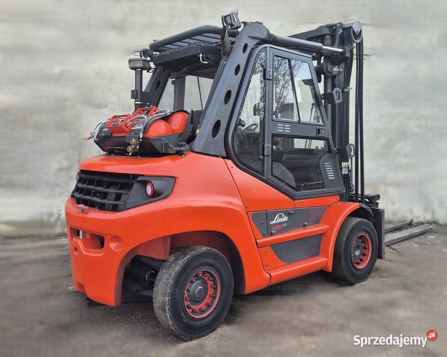 Linde H60 z 2021r kabina klimatyzacja wózek radio śląskie Rybnik