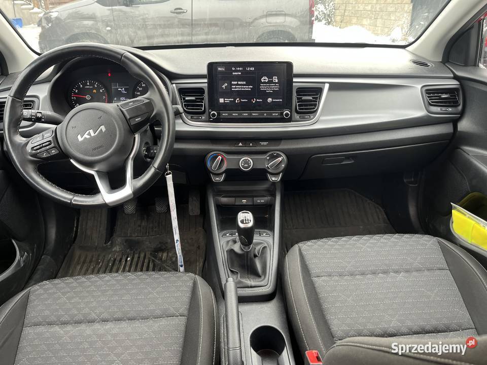KIA RIO 10TGDI 100 SALON POLSKA 2023 47oookm Zarejestrowany w Polsce małopolskie Kraków sprzedam