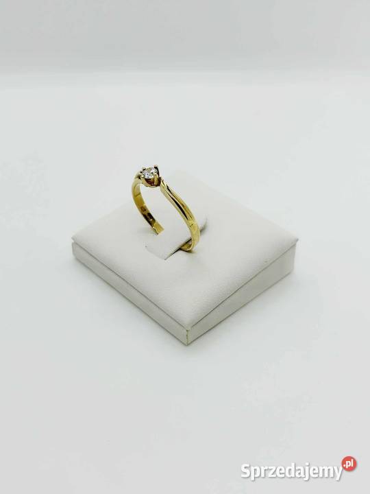 Nowy Złoty Pierścionek pr 585 272g Rozmiar 24 Elbląg sprzedam