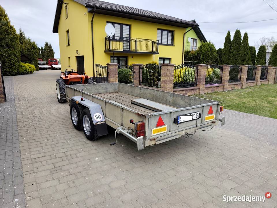 Przyczepa HAKPOL Pod Minikoparkę DMC 1700 350 x