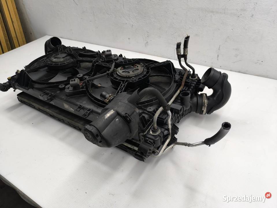 CHŁODNICA KOMPLET WENTYLATOR OPEL INSIGNIA A