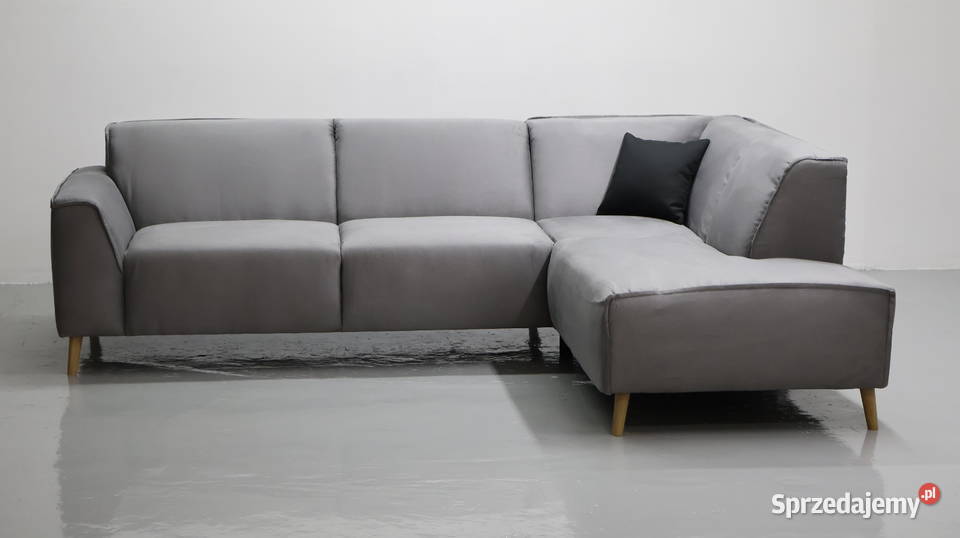 TLY NOWOCZESNY NAROŻNIK kanapa sofa popielata Meble Poznań
