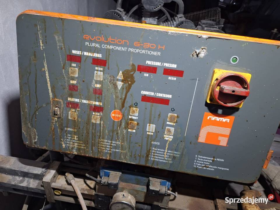 Maszyna do natrysku pianki EVOLUTION G30H Bielawa usługi budowlane