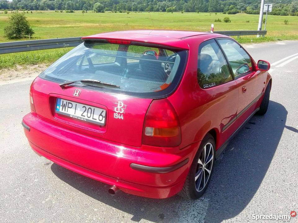 Honda Civic 16 VTEC 96r JEDYNY TAKI mazowieckie Góra Kalwaria sprzedam