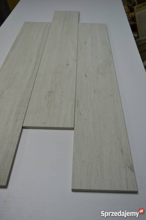 GRES DESKA 16X100 GARDENIA białe drewno Hit Zakopane