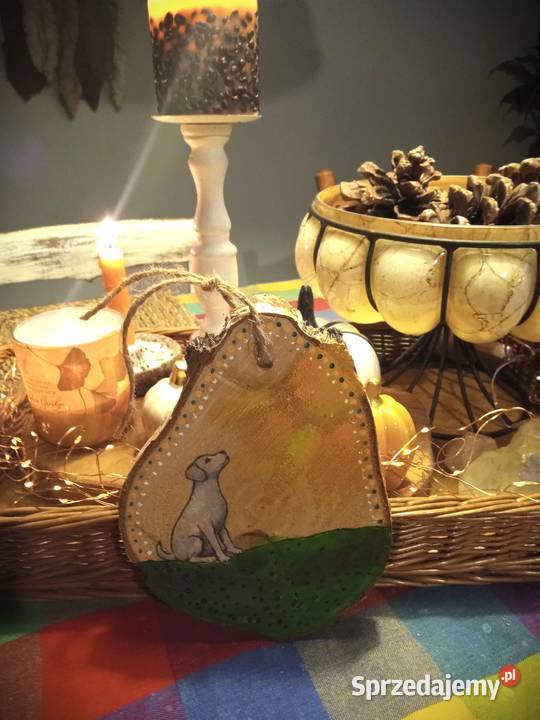 Obrazki na plastrach brzozowych Obrazki i obrazy