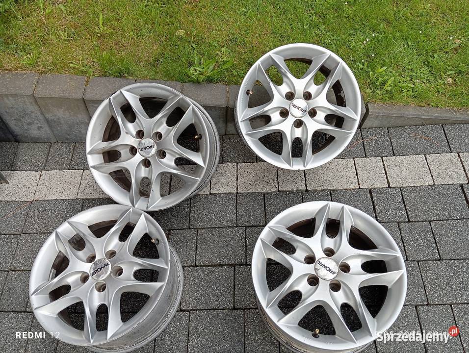 Sprzedam alufelgi VW 15 aluminiowe Chełm Śląski