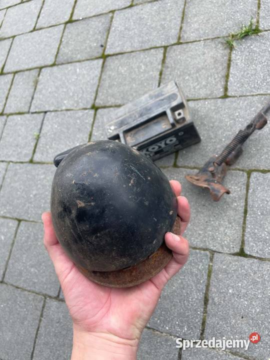 Lampa szperacz Milicja Warszawa PRL Syrena lubelskie Barchaczów