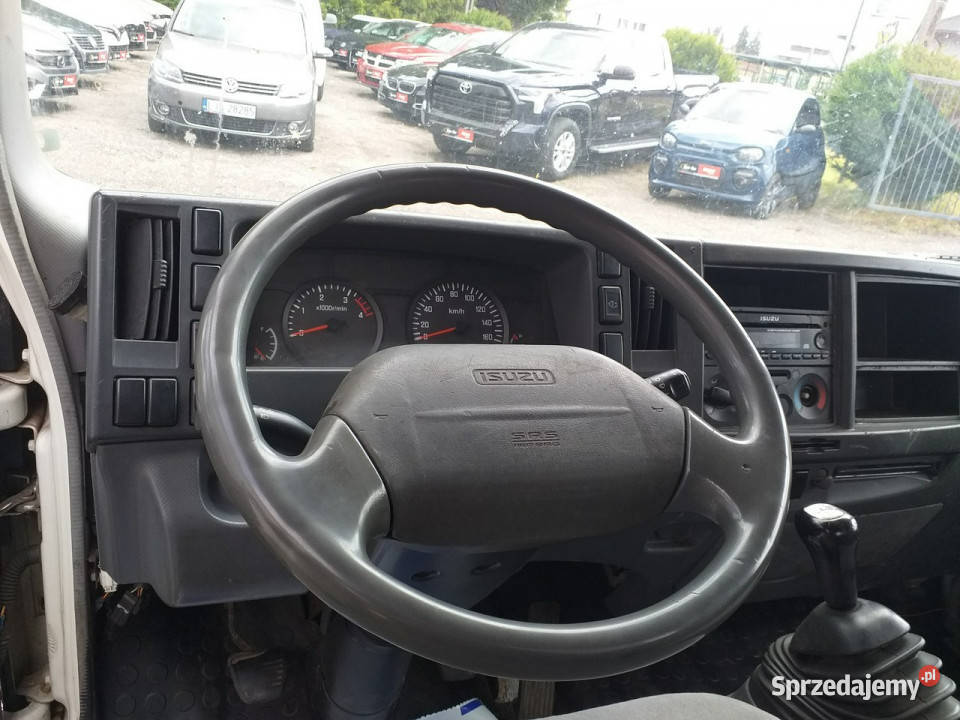 Isuzu N biały lubelskie Janów Lubelski