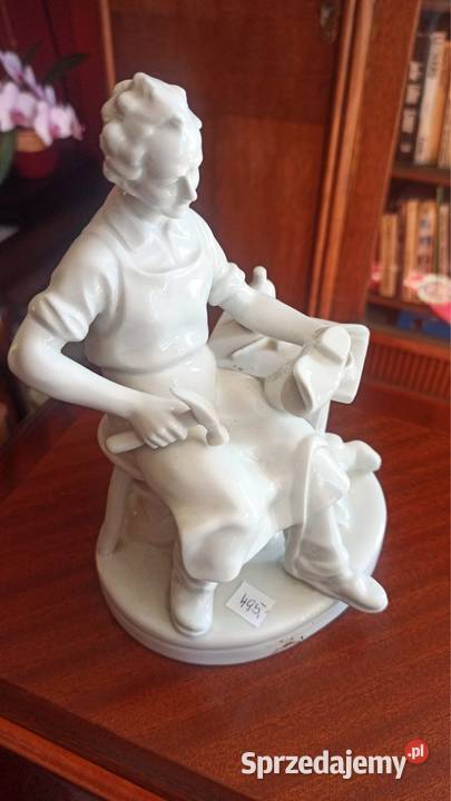 Figurka Szewc Carl Svheiding K G w Turyngii pomorskie Gdańsk